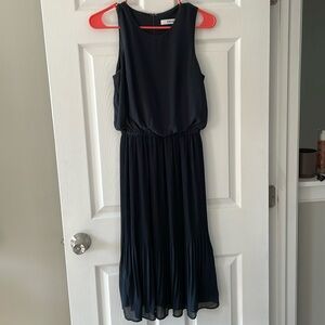 Black Ruffle Bottom Dress